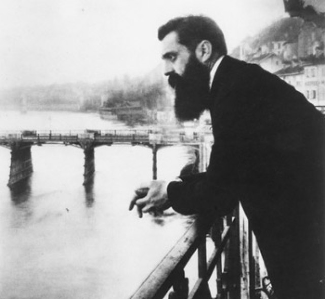 Theodor Herzl Bázelben, 1897-ben